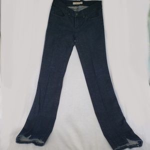 J BRAND ANKLE CLEAVAGE INDIGO JEANS WOMEN SIZE 27